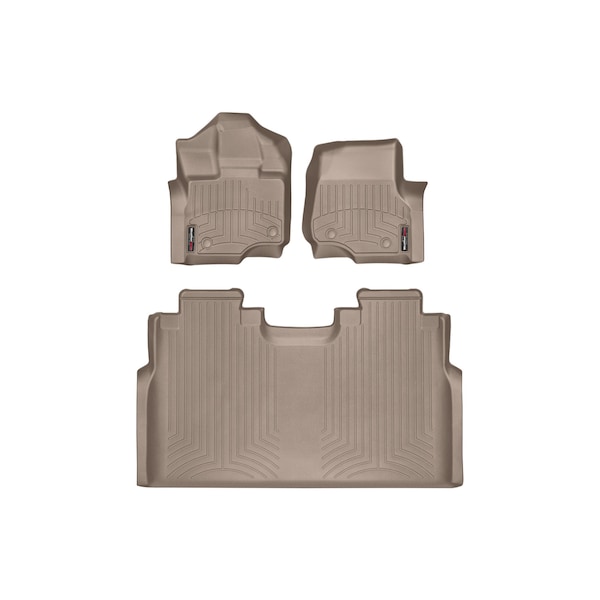 Front and Rear Floorliners, 45697-1-2